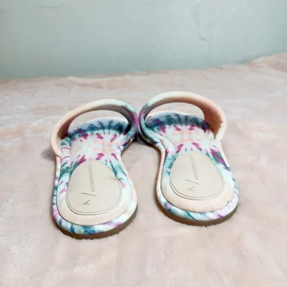 Anthropologie Tie Dye Sandals