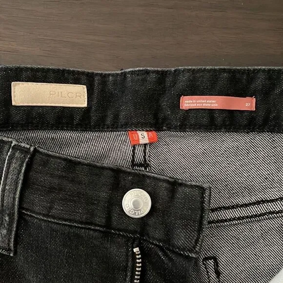 Anthropologie Pilcro The Selvedge Low-Rise Straight Jeans