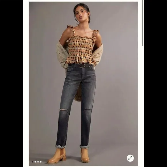 Anthropologie Pilcro The Selvedge Low-Rise Straight Jeans