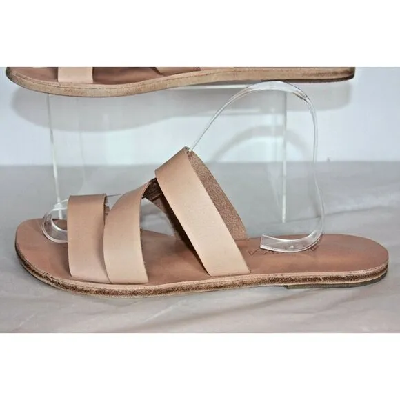 Antika Women's 10 Tan/Nude Jerusalem sandals - Display