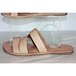 Antika Women's 10 Tan/Nude Jerusalem sandals - Display