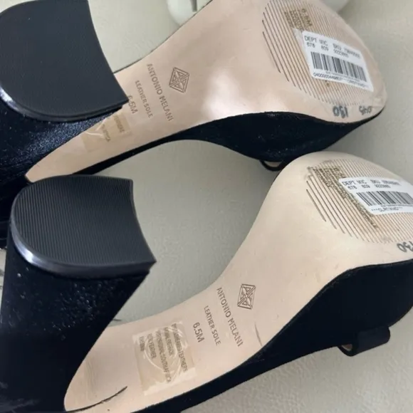 Antonio Melani Janie Velvet Platform Dress Sandals