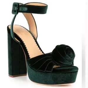 Antonio Melani x Nicola Bathie Emilia Velvet Platforms