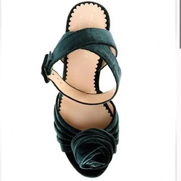 Antonio Melani x Nicola Bathie Emilia Velvet Platforms