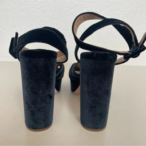 Antonio Melani x Nicola Bathie Emilia Velvet Platforms