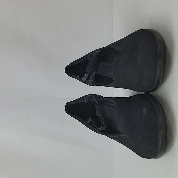 Arche Picto Wedge Heel Black Suede Leather Women's Sandals