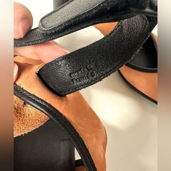 Arche Womens Leiga Heeled Slingback Sandal Coral Peach Size 38