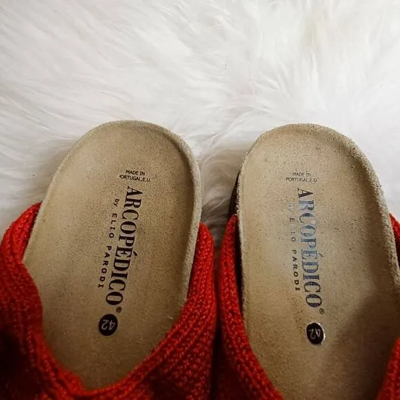 Arcopedico by Elio Parodi womans Cork mule sandals EU 42 US 9.5
