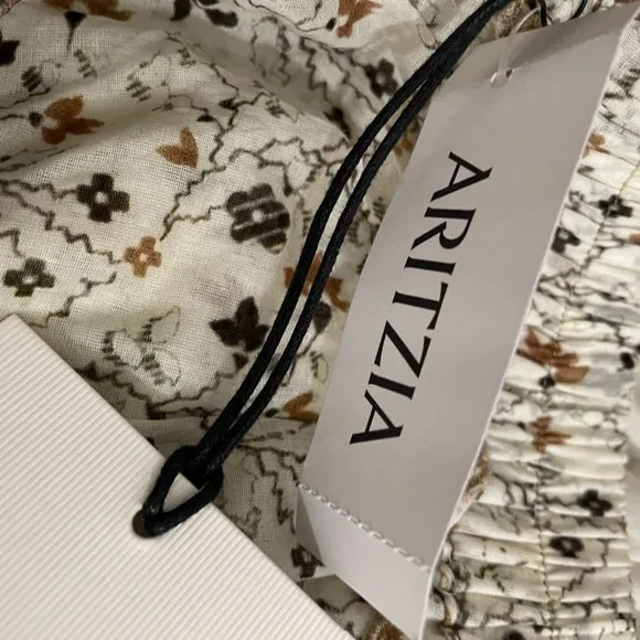 Aritzia Sunday Best Lady Vintage Floral Fleurs Retro skirt