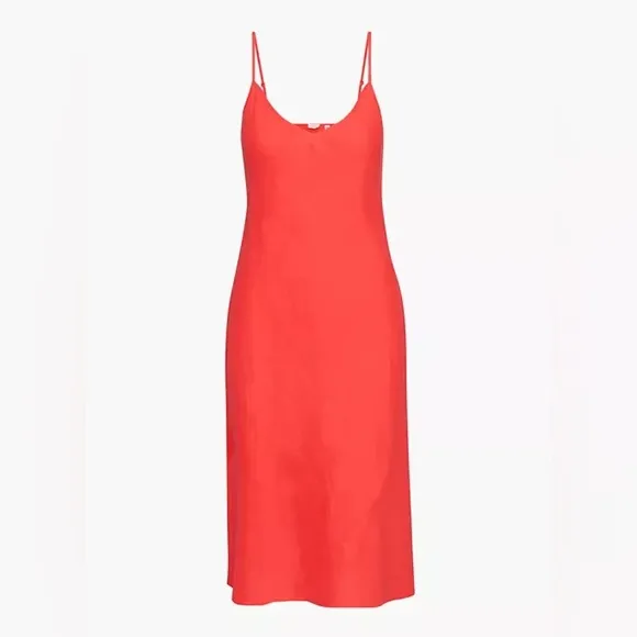 Aritzia Wilfred Only Linen Slip Dress L