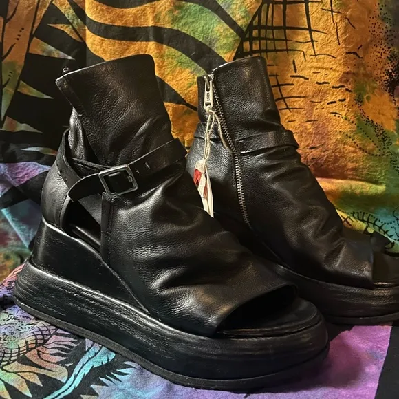 A.S.98  Evie Wedge Sandals
