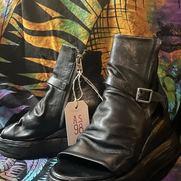 A.S.98  Evie Wedge Sandals