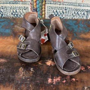 A.S.98 Reiley Buckle Sandals. New with tags.