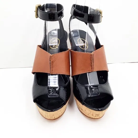 {Ash} Roma Platform Wedge Sandals