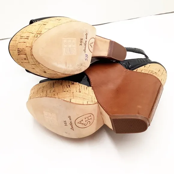 {Ash} Roma Platform Wedge Sandals