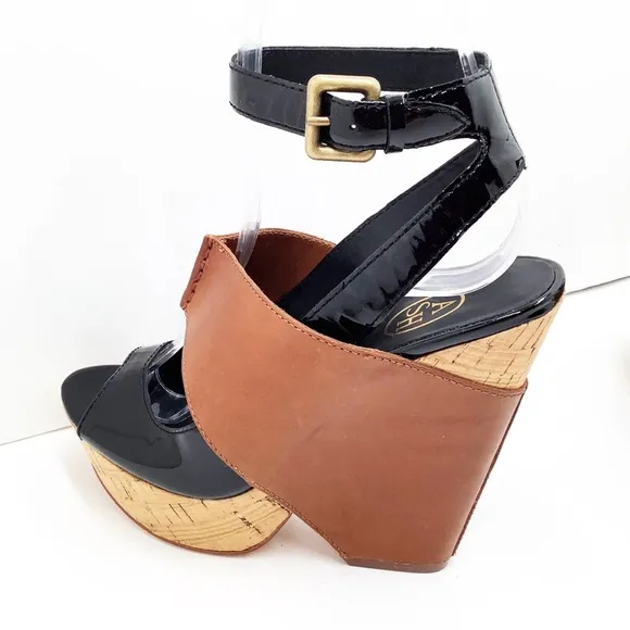 {Ash} Roma Platform Wedge Sandals
