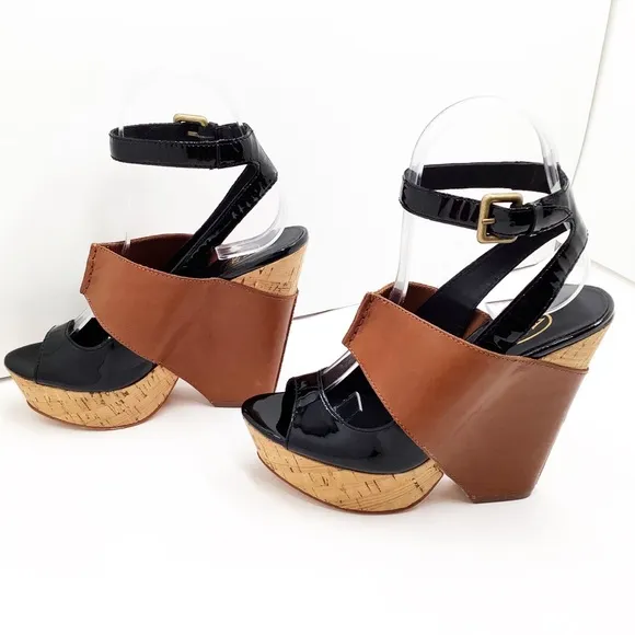 {Ash} Roma Platform Wedge Sandals