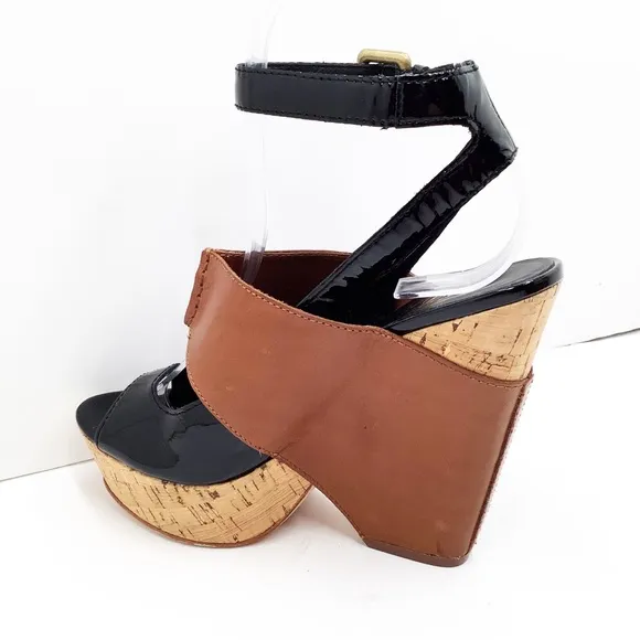 {Ash} Roma Platform Wedge Sandals