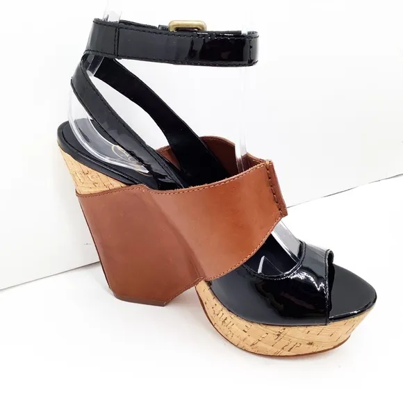 {Ash} Roma Platform Wedge Sandals