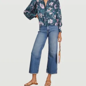 ASKK NY Crop Wide Jean - Marina