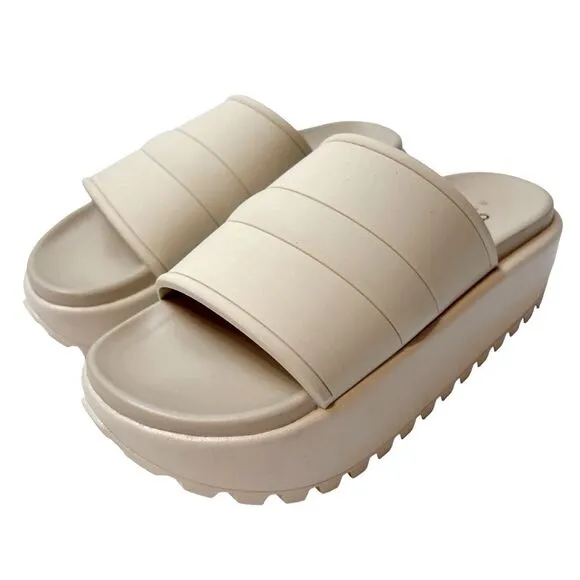 ASOS Design Platform Sandals Slide Size 4 New