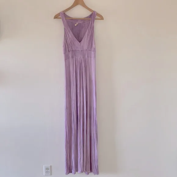 Athleta Pink Lotus Tie Dye Maxi Dress