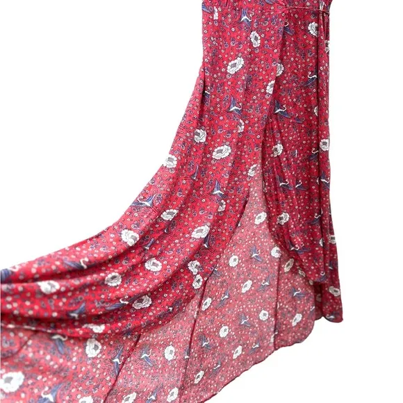 Auguste The Label Valentina Fiesta Floral Wrap Maxi Dress Size 6/Medium