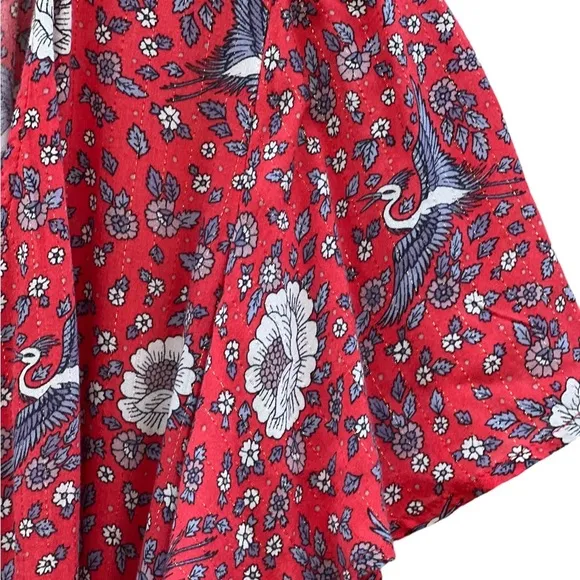 Auguste The Label Valentina Fiesta Floral Wrap Maxi Dress Size 6/Medium