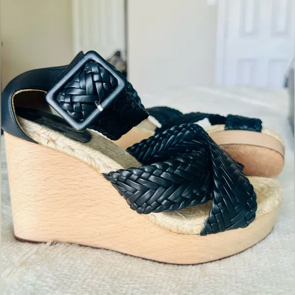 Authentic Hermes Wedge Sandals
