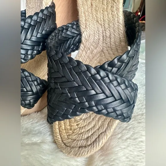 Authentic Hermes Wedge Sandals