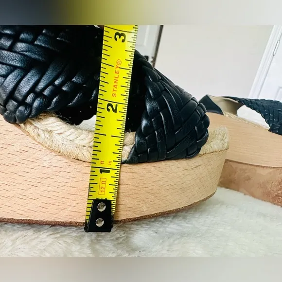 Authentic Hermes Wedge Sandals