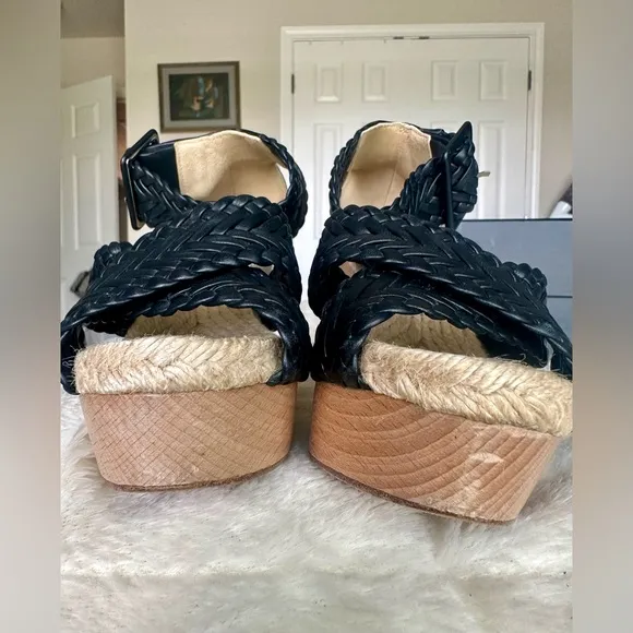 Authentic Hermes Wedge Sandals
