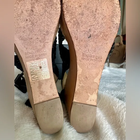 Authentic Hermes Wedge Sandals