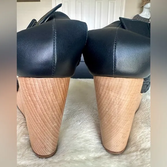 Authentic Hermes Wedge Sandals