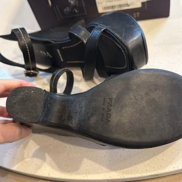 Authentic Prada Calzature Donna platform sandals