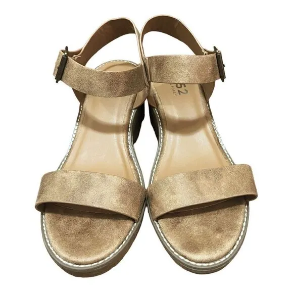 B-52 by Bullboxer Dalia Sandals in Fawn