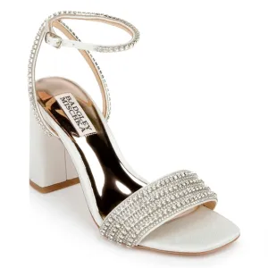 Badgley Mischka Becca Strappy Block Heel $235 7