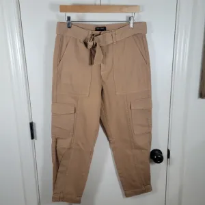 Banana Republic Cargo Tapered Utility Gorpcore Pants Size 4 100% Cotton