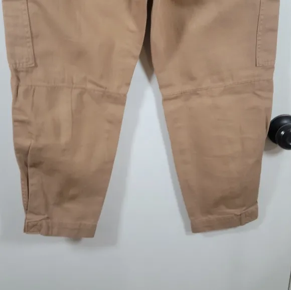 Banana Republic Cargo Tapered Utility Gorpcore Pants Size 4 100% Cotton
