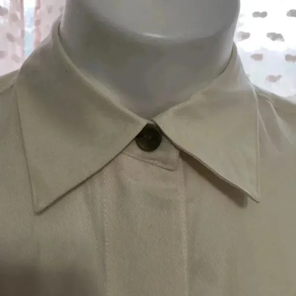 Banana Republic Belted Tencel Shirtdress