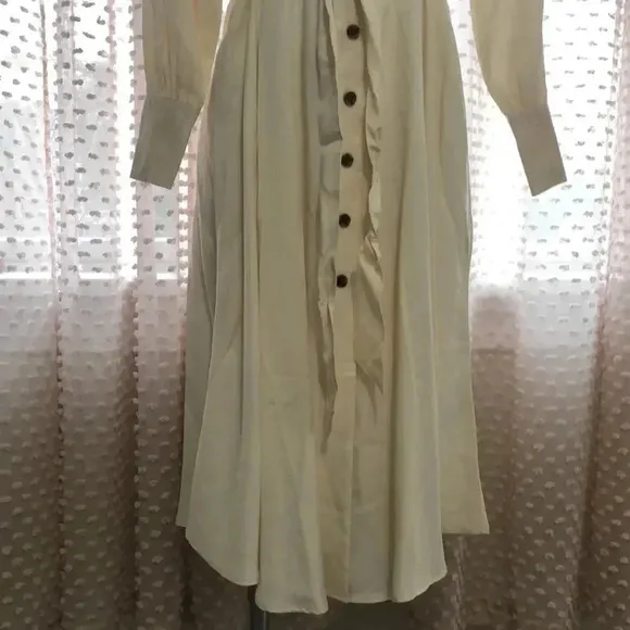 Banana Republic Belted Tencel Shirtdress