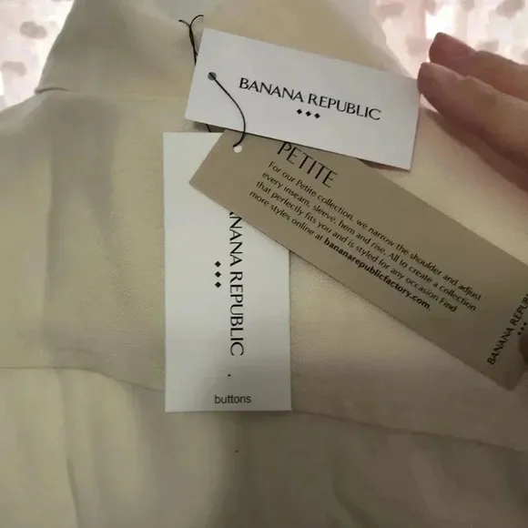 Banana Republic Belted Tencel Shirtdress