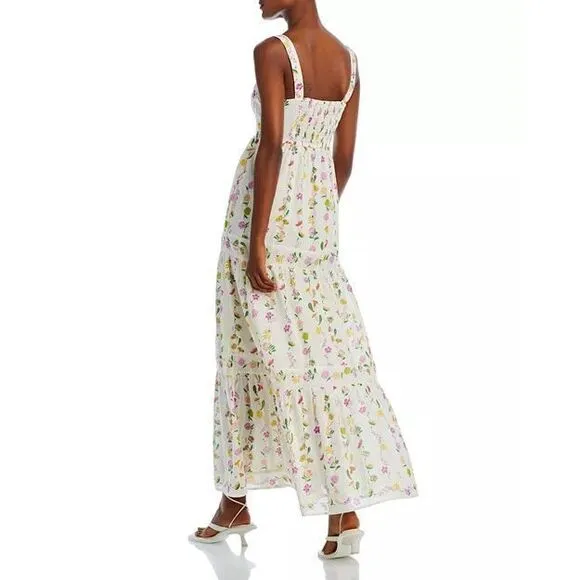 Banjanan NEW Daniela Floral Print Sleeveless Cotton Sundress‎ - Women's Size XL