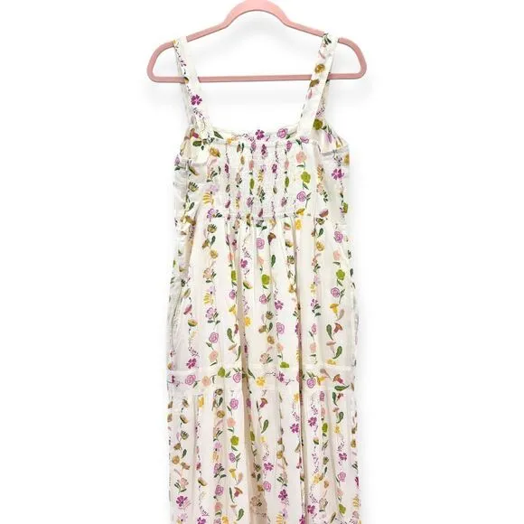 Banjanan NEW Daniela Floral Print Sleeveless Cotton Sundress‎ - Women's Size XL