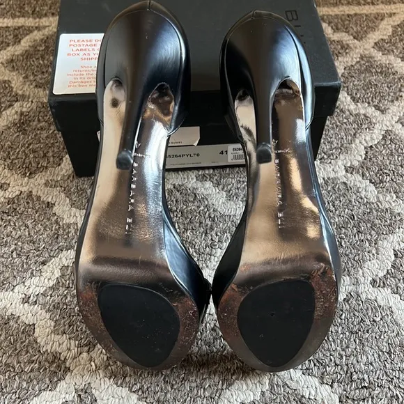 Barbara Bui T-strap Platform Sandal Gold &amp; Black