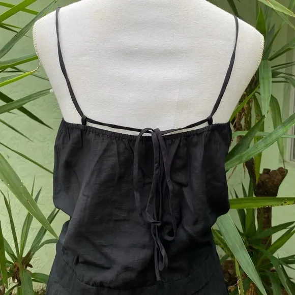 BCBG MaxAzria Black Romper Jumper