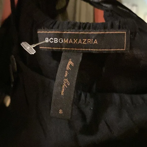BCBG MaxAzria Black Romper Jumper