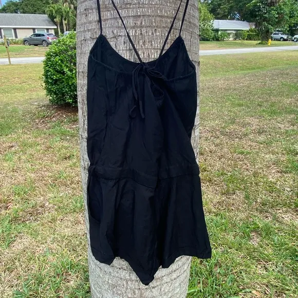BCBG MaxAzria Black Romper Jumper