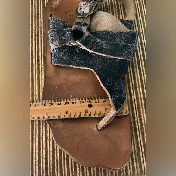 Bed Stu Women’s 9 BlackLeather Callista Harness Sandals* Original Price $215.00