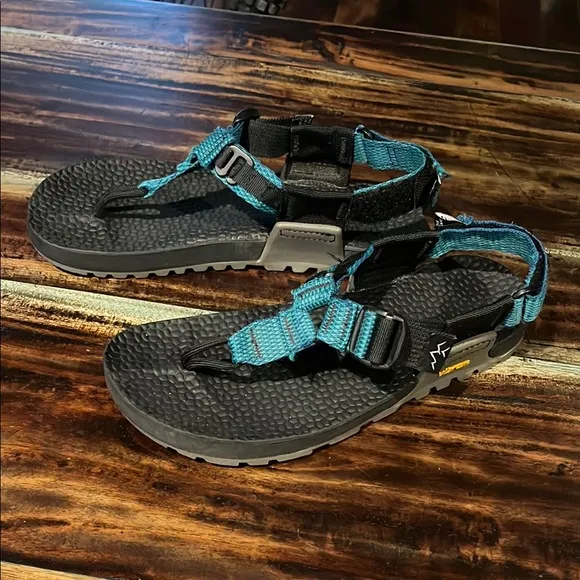 Bedrock Evo Pro Sandals Teal and Black Sport Sandals with Adjustable Straps